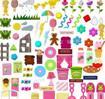 可爱的剪贴小可爱图片