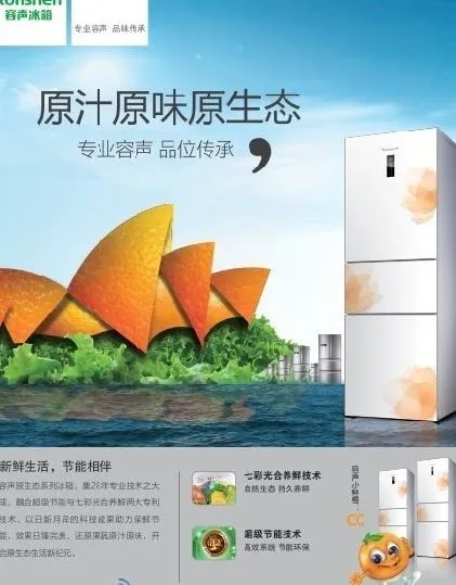 容声冰箱图片(3937X4941(DPI:50))psd模版下载