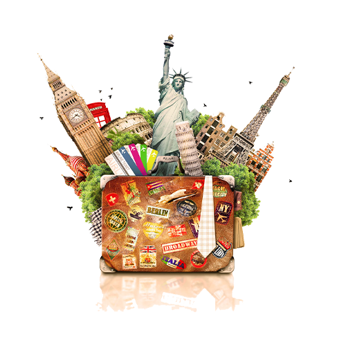 世界名胜旅游出行度假环球旅游景点海...