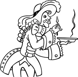 端盘子的侍者 端盘子的侍者