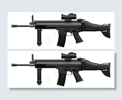 特种作战部队战斗突击步枪图片