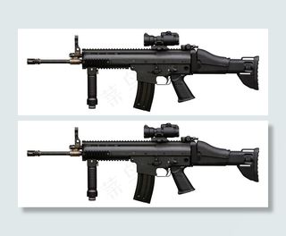 特种作战部队战斗突击步枪图片