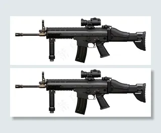 特种作战部队战斗突击步枪图片