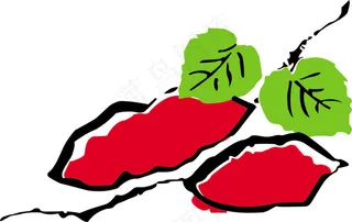 地瓜 矢量图 卡通 高端 红薯 ...