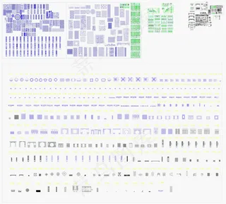 源文件库cad综合图库