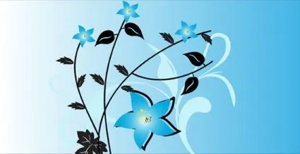 花免费矢量背景eps,ai矢量模版下载