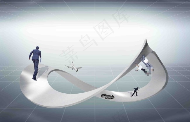 企业海报psd模版下载