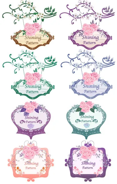 矢量花边素材series-4ai矢量模版下载