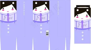 卡通手提袋图片