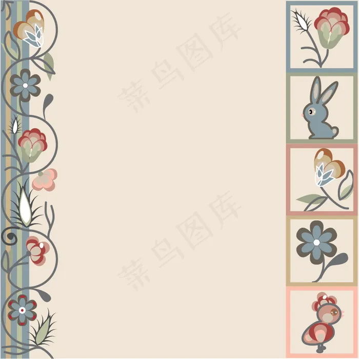 精致的花纹背景03矢量eps,ai矢量模版下载