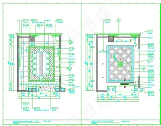 居室地砖铺设施工图