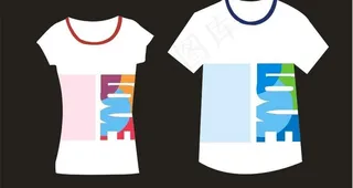 情侣t恤图片