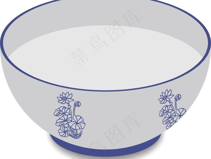 青花碗图片
