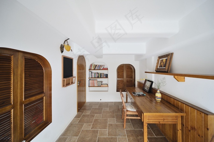 书房装修设计效果图