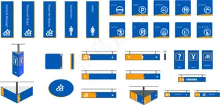 吊饰标识牌设计