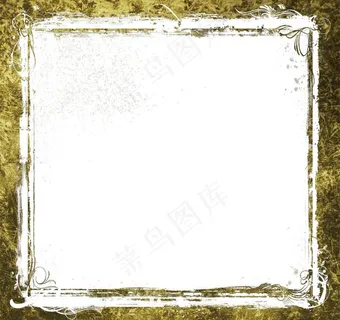 斑驳相框模板图片