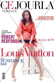 时尚杂志封面设计