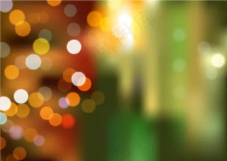 模糊城市夜晚背景矢量素材 模糊城市夜晚背景矢量素材