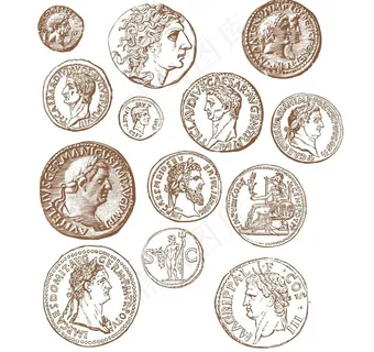 欧式雕像建筑矢量图片