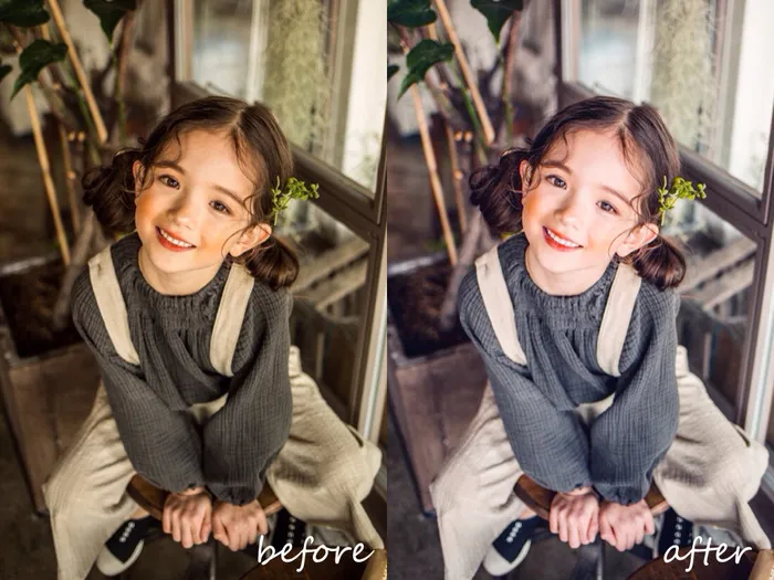 小清新调色ps动作psd模版下载