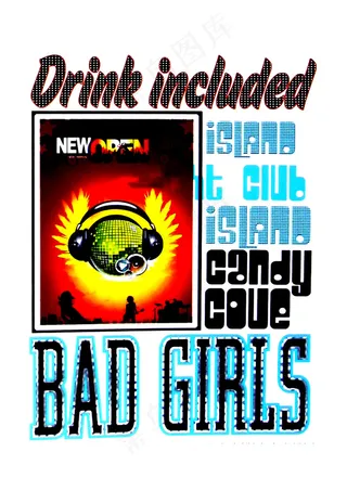 靓仔装 T恤图案 卫衣图案 免费素...