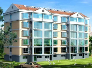 3d高楼建筑模型