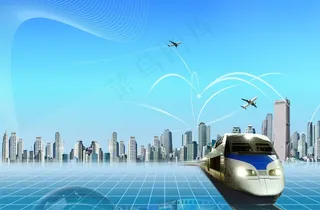 商务科技背景图片psd分层素材