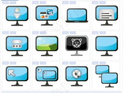 显示器桌面图标下载