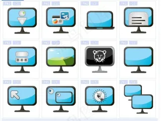 显示器桌面图标下载