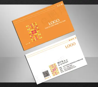 时尚娱乐名片模版