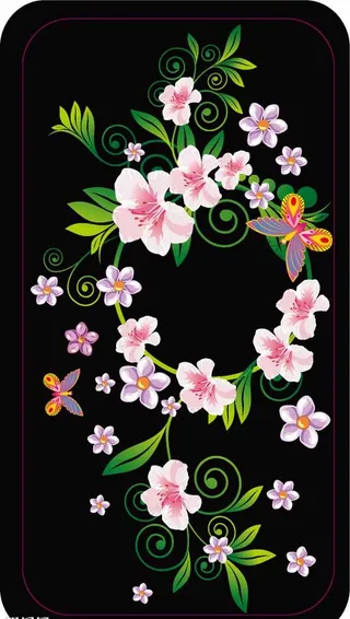 植物4GS手机壳图案