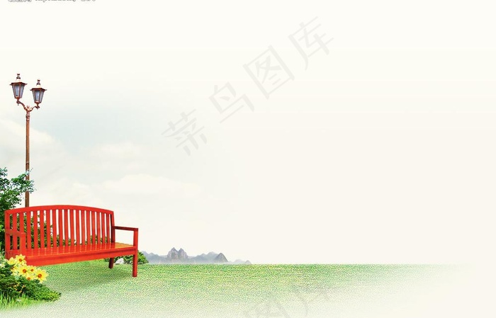 分层楼盘风景图2图片psd模版下载