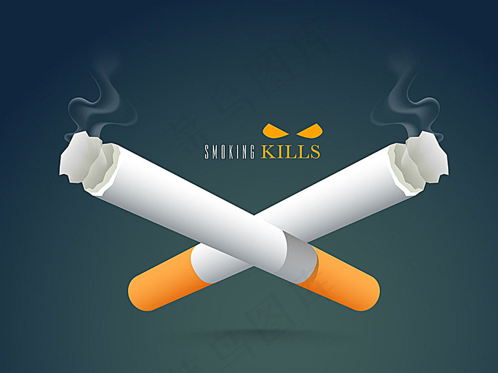 创意禁烟标志