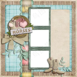 儿童相框 可爱相框 宝宝相框 时尚...