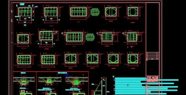 绿地公馆施工图及栈桥配筋图 绿地公馆施工图及栈桥配筋图