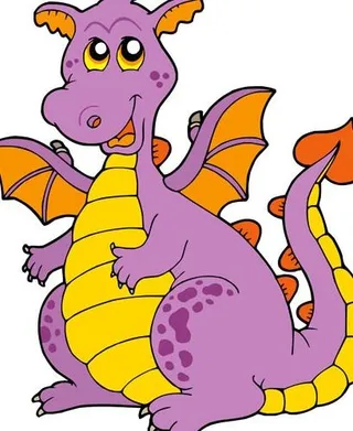 可爱的卡通龙图片