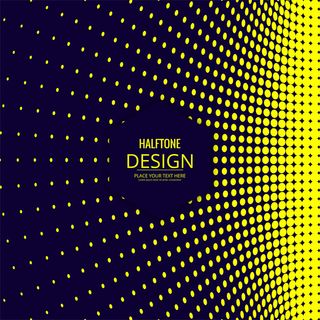 黄色背景矢量图