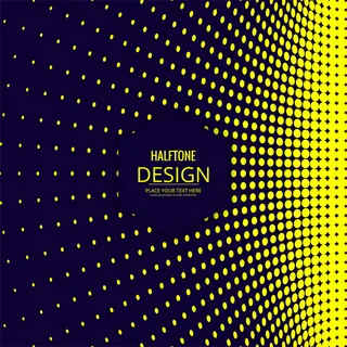 黄色背景矢量图