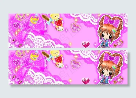 卡通美少女图片 卡通美少女图片