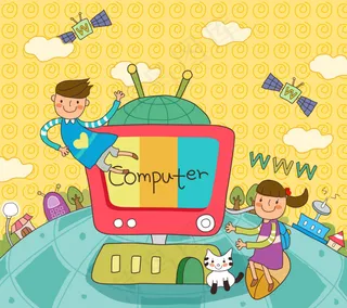 电脑科技世界儿童