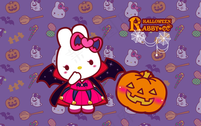 RABBYCC万圣节害羞的南瓜