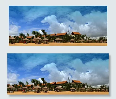 海南三亚福湾美景图片