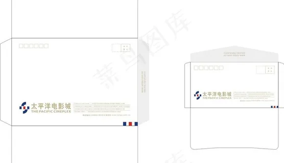 信封模板 信封模板