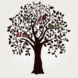 矢量树木下载