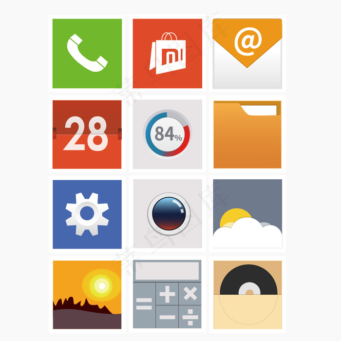 手机主页icon图标