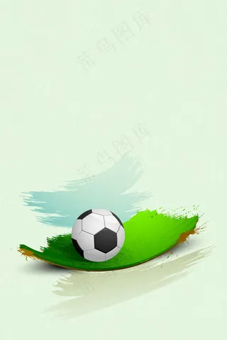 矢量足球比赛体育海报背景设计