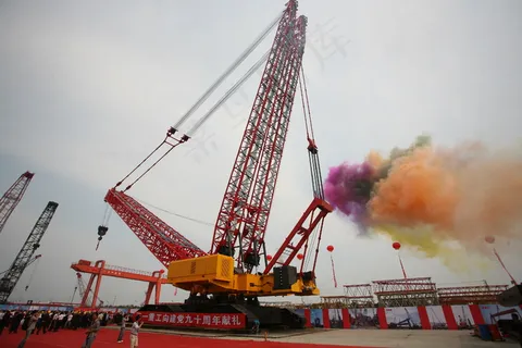 起重机发布会图片