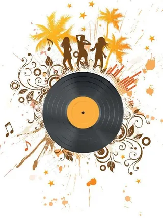 潮流音乐背景图片