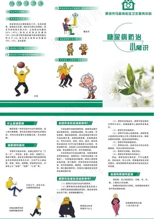 糖尿病三折页图片