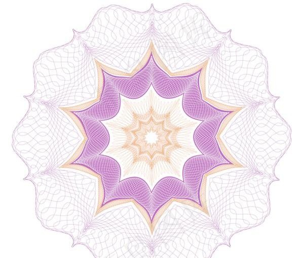 精美防伪花纹05eps,ai矢量模版下载